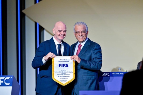 الاتحاد الآسيوي لكرة القدم يرحب بتراجع فيفا عن بيع حصة في كأس العالم الاتحاد الآسيوي لكرة القدم يرحب بتراجع فيفا عن بيع حصة في كأس العالم