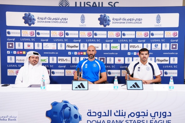إيمانويل ميسكيتا مدرب لوسيل هدفنا مواصلة الأداء المميز في الدوري إيمانويل ميسكيتا مدرب لوسيل هدفنا مواصلة الأداء المميز في الدوري