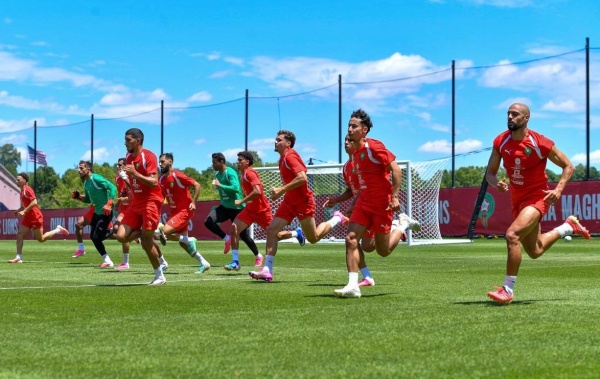 المنتخب الوطني يستأنف تدريباته استعدادا لمواجهة هايتي المنتخب الوطني يستأنف تدريباته استعدادا لمواجهة هايتي