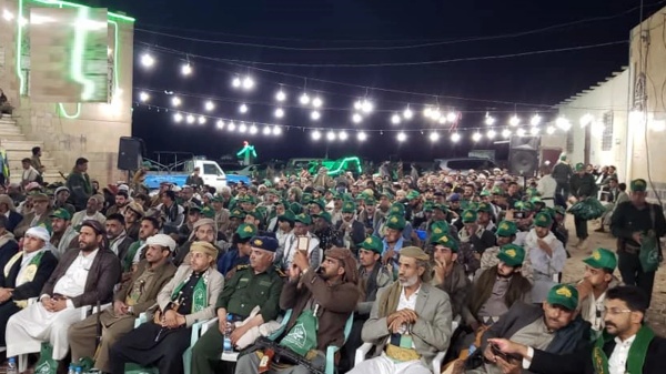 أمسية لإدارة أمن مديرية بني حشيش في محافظة صنعاء بذكرى المولد النبوي