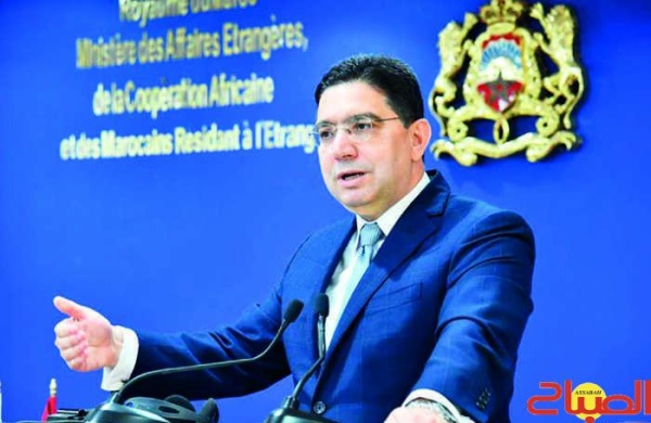 بوريطة المغرب سيواصل العمل من أجل حل يصون الحقوق المشروعة للفلسطينيين بوريطة المغرب سيواصل العمل من أجل حل يصون الحقوق المشروعة للفلسطينيين