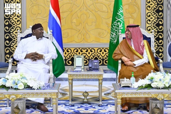 رئيس جمهورية جامبيا يغادر جدة