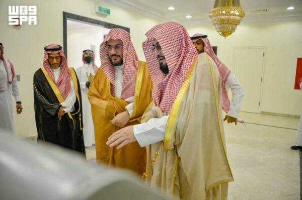 الأمين العام لهيئة كبار العلماء يدش ن المقر الجديد لفرع الرئاسة العامة للبحوث العلمية والإفتاء بمنطقة مكة المكرمة