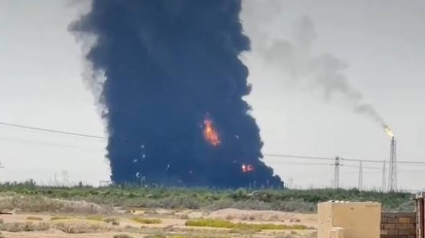 السيطرة على حريق في حقل الأحدب النفطي بالعراق