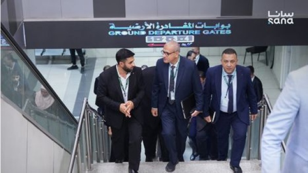وفد مصري يطلع على إجراءات التشغيل بمطار حلب تمهيدا لاستئناف الرحلات