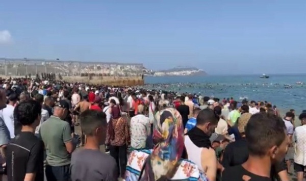 مقتل أكثر من 100 شخص خلال اقتحام حدود سبتة مع إسبانيا