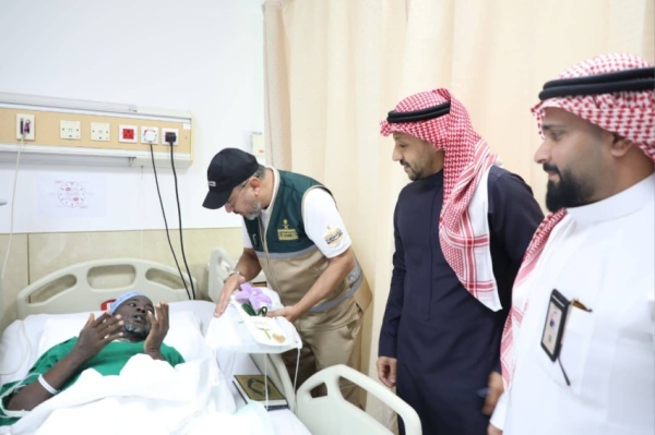 مجمع الملك عبدالله الطبي بجدة يستضيف فرعي وزارة الحج والعمرة والصحة لزيارة الحجاج المنومين