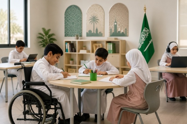 خدمات تعليمية لذوي الإعاقة المنومين