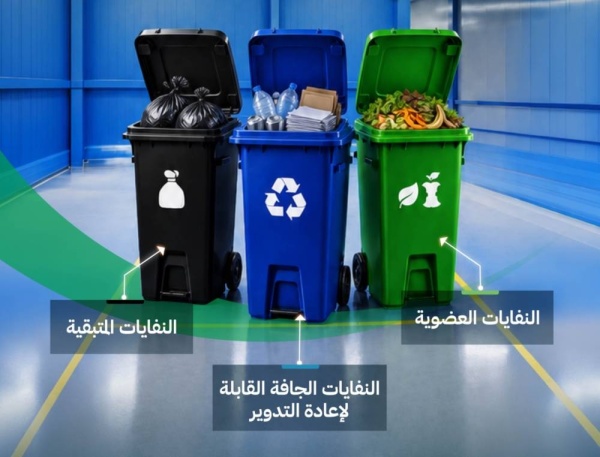 3 فئات للنفايات الصحية غير الخطرة