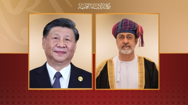 جلالة الس لطان المعظ م يعز ي الرئيس الصيني جلالة الس لطان المعظ م يعز ي الرئيس الصيني