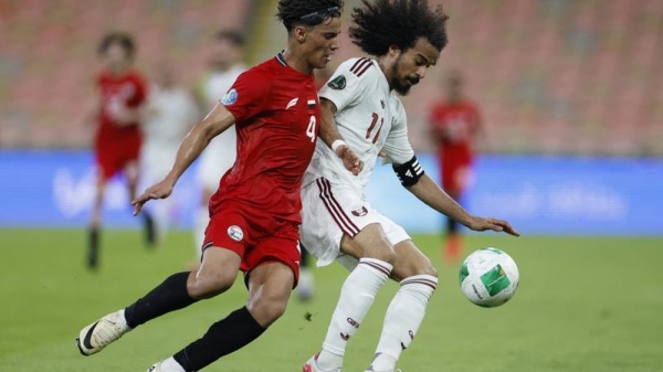 قطر تهزم اليمن وترفع رصيدها إلى 6 نقاط