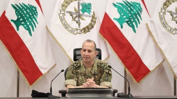 قائد الجيش اللبناني يصف العلاقات مع سوريا بالجيدة تنسيق مستمر قائد الجيش اللبناني يصف العلاقات مع سوريا بالجيدة تنسيق مستمر