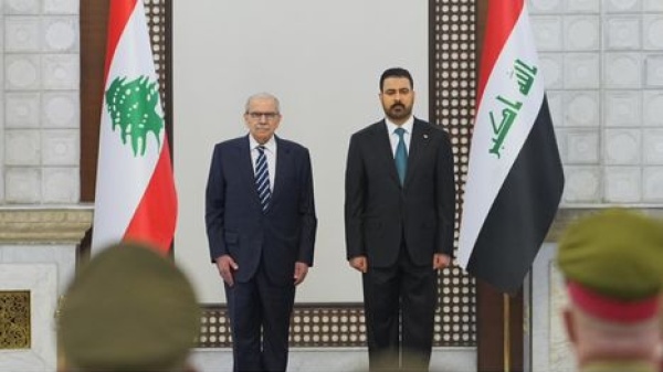 نواف سلام في بغداد لبحث خط النفط والتعاون الاقتصادي مع العراق نواف سلام في بغداد لبحث خط النفط والتعاون الاقتصادي مع العراق