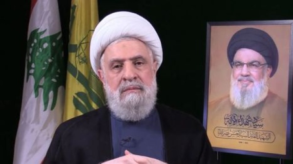 نعيم قاسم يهاجم الحكومة اللبنانية بسبب الاتفاق مع إسرائيل ويوجه رسالة للدولة العربية والإسلامية