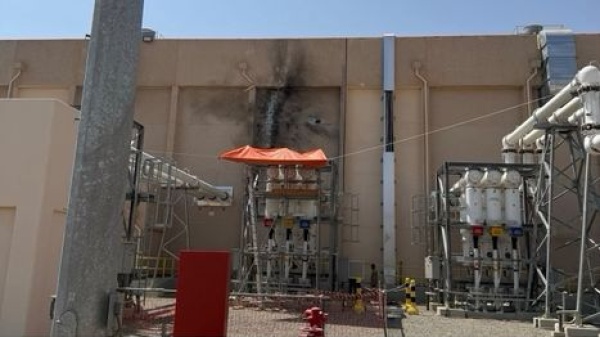 التحالف السعودي الحوثيون استهدفوا محطة كهرباء في المدينة المنورة
