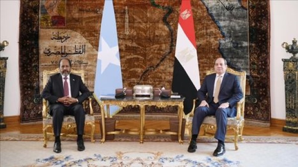 أمن البحر الأحمر وباب المندب يتصدران مباحثات السيسي والرئيس الصومالي