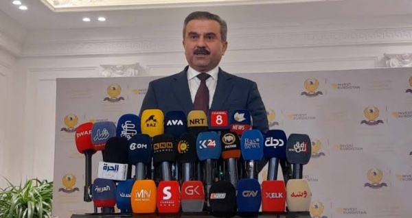 استثمار كوردستان منحنا 900 رخصة منذ 2019 ونحقق اكتفاء ذاتيا بالإسمنت والحديد