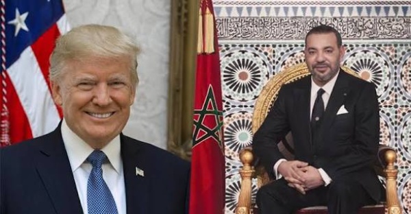 ترامب يجدد اعتراف واشنطن بمغربية الصحراء ويؤكد دعم الحكم الذاتي في برقية تهنئة إلى جلالة الملك ترامب يجدد اعتراف واشنطن بمغربية الصحراء ويؤكد دعم الحكم الذاتي في برقية تهنئة إلى جلالة الملك