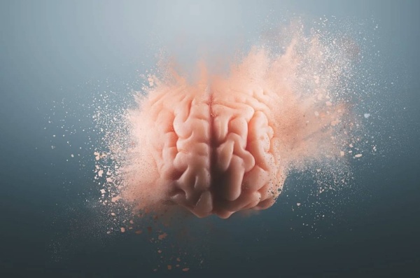 تعفن الدماغ لا يقود للاكتئاب مباشرة