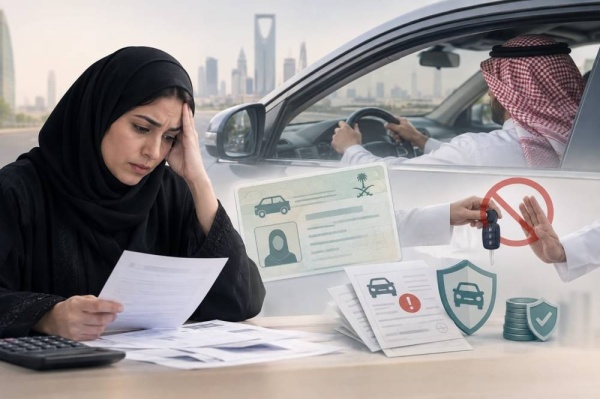 مركبات بأسماء الزوجات تتحول إلى أعباء قانونية