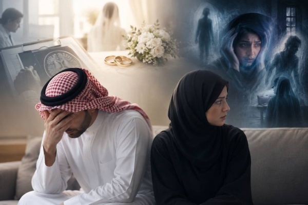 فصام مخفي عن الزوج يربك شهر العسل فصام مخفي عن الزوج يربك شهر العسل