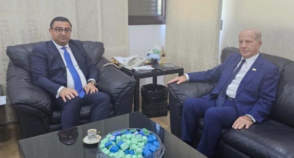 تعزيز التعاون القضائي بين لبنان والولايات المتحدة القاضي أحمد رامي الحاج يستقبل السفير الأميركي ميشال عيسى تعزيز التعاون القضائي بين لبنان والولايات المتحدة القاضي أحمد رامي الحاج يستقبل السفير الأميركي ميشال عيسى