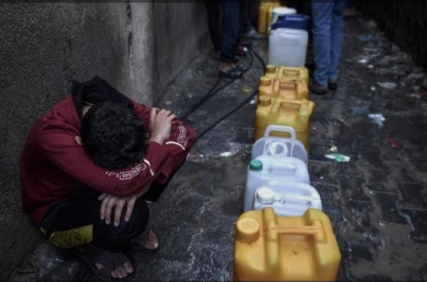 gaza is being violated without water gaza is being violated without water