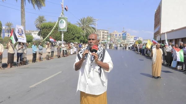 أبناء مديرية الميناء في الحديدة يعلنون النفير والجهوزية لدعم القوات المسلحة