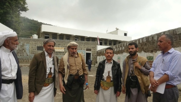 استلام مشروع صيانة وترميم مدرسة الرسول الأعظم في صعفان