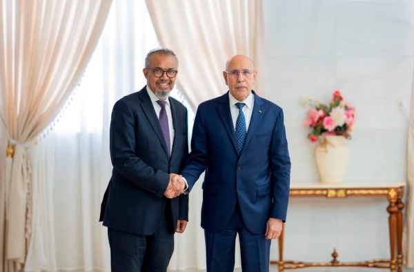 مدير الصحة العالمية يشيد بقضاء موريتانيا على الرمد الحبيبي مدير الصحة العالمية يشيد بقضاء موريتانيا على الرمد الحبيبي