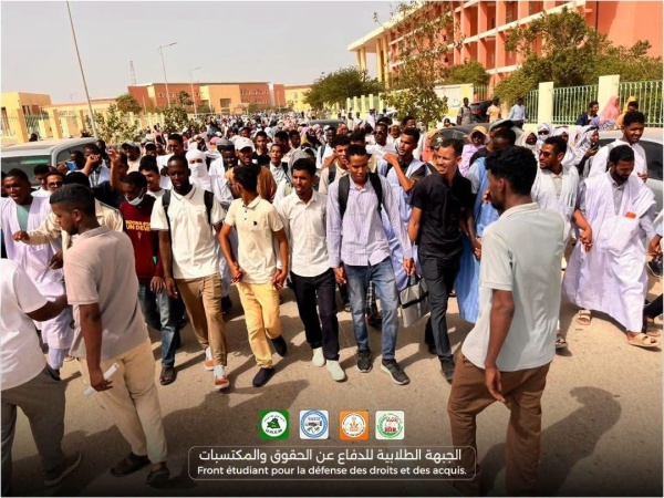 خفض تكاليف النقل اتفاق ينهي احتجاجات طلاب جامعة نواكشوط