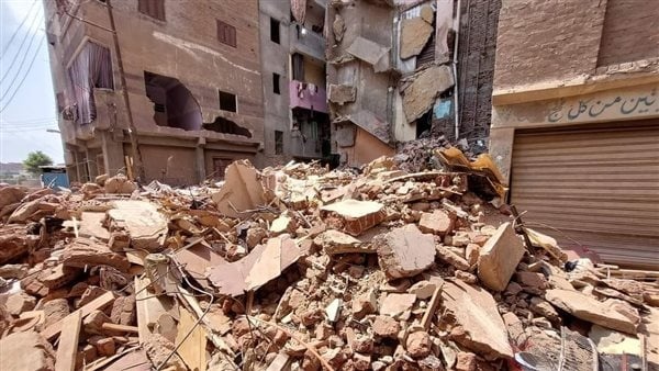 انهيار منزل بملوي جنوب المنيا دون سقوط ضحايا انهيار منزل بملوي جنوب المنيا دون سقوط ضحايا