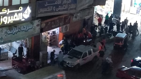 قبل وقوع كارثة إخلاء برج سكني آيل للسقوط بكفر طهرمس