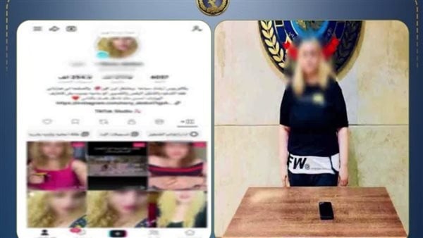 فيديوهات خليعة حجز بلوجر الطالبية على ذمة تحريات مباحث الآداب