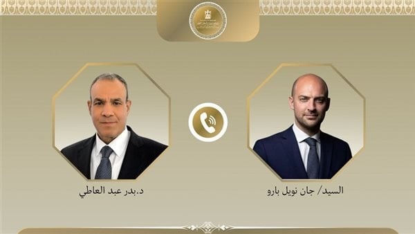 وزير الخارجية ونظيره الفرنسي يبحثان تطورات الأوضاع الإقليمية