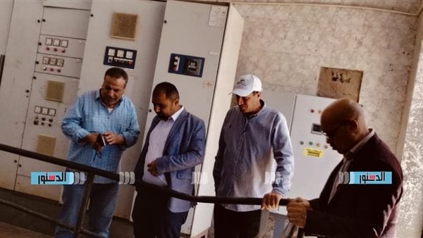 رئيس جهاز المنيا الجديدة يتفقد محطة التنقية ويوجه بسرعة رفع كفاءتها واستكمال أعمال التطوير
