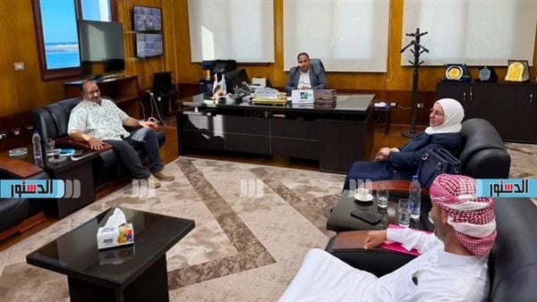 رئيس مياه مطروح يستقبل أعضاء مجلس الشيوخ لمناقشة شكاوى المواطنين رئيس مياه مطروح يستقبل أعضاء مجلس الشيوخ لمناقشة شكاوى المواطنين