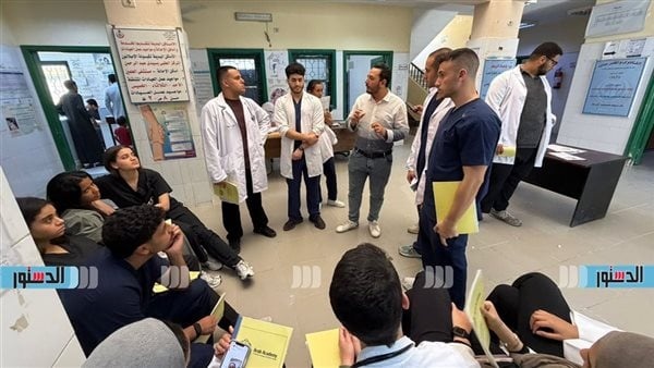 صحة مطروح انطلاق التدريب العملي لطلاب طب الأكاديمية العربية بالمستشفيات والوحدات الصحية