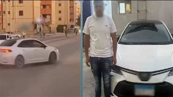 الداخلية تضبط قائد سيارة يؤدي حركات استعراضية على الطريق بالعريش الداخلية تضبط قائد سيارة يؤدي حركات استعراضية على الطريق بالعريش
