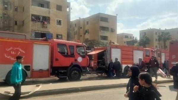 الحماية المدنية تسيطر على حريق داخل شقة سكنية بالدرب الأحمر دون إصابات