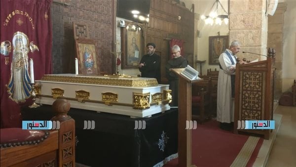 وصول جثمان هاني شنودة إلى كنيسة السيدة العذراء مريم بالمعادي لإقامة صلاة الجنازة صور وصول جثمان هاني شنودة إلى كنيسة السيدة العذراء مريم بالمعادي لإقامة صلاة الجنازة صور