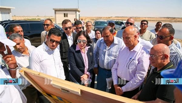 وزيرة الإسكان استمرار المتابعة لمعدلات تنفيذ التشغيل بمحطة معالجة الصرف الصحي بمرسى مطروح