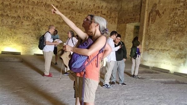 تزامن ا مع قرب الموسم السياحي وفد متعدد الجنسيات يزور منطقة آثار بني حسن بالمنيا تزامن ا مع قرب الموسم السياحي وفد متعدد الجنسيات يزور منطقة آثار بني حسن بالمنيا