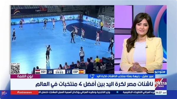 رئيسة بعثة ناشئات اليد هدفنا البرونزية وبطلات مصر أثبتن قدرتهن على منافسة منتخبات العالم