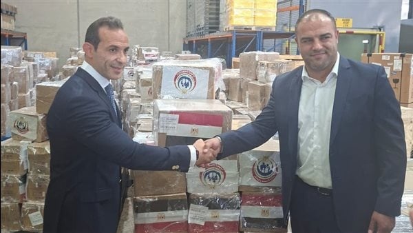تنفيذ ا لتوجيهات الرئيس السيسي مصر تقدم 10 أطنان من الأدوية لدعم القطاع الصحي في لبنان تنفيذ ا لتوجيهات الرئيس السيسي مصر تقدم 10 أطنان من الأدوية لدعم القطاع الصحي في لبنان