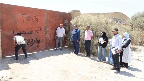 التنمية الصناعية تسترد أراض ببياض العرب وكوم أبو راضي ببني سويف