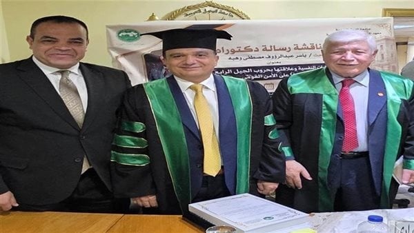 اللواء ياسر وهبة يحصل على الدكتوراه بامتياز في دراسة حول حروب الجيل الرابع اللواء ياسر وهبة يحصل على الدكتوراه بامتياز في دراسة حول حروب الجيل الرابع