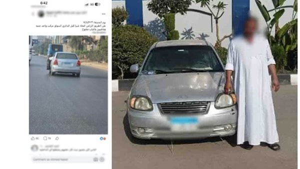 ضبط قائد سيارة بالقليوبية بعد تداول فيديو لقيادته برعونة على الطريق