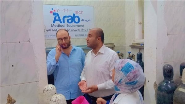 وكيل صحة الوادي الجديد يتفقد مستشفى صدر الخارجة ويوجه بتدخلات لرفع جاهزية الطوارئ وكيل صحة الوادي الجديد يتفقد مستشفى صدر الخارجة ويوجه بتدخلات لرفع جاهزية الطوارئ