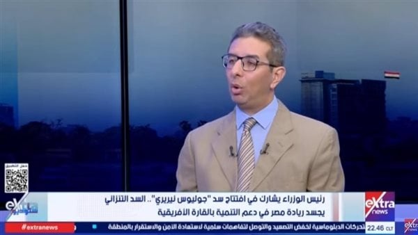 حسين البحيري مشروع الطاقة في تنزانيا يعكس عودة مصر القوية لأفريقيا